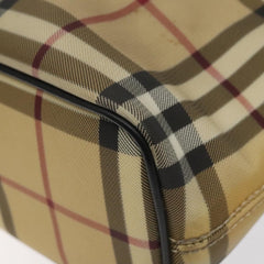 Burberry Top Handle Tote Nova Check Canvas