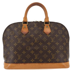 Louis Vuitton Alma Handbag Monogram Canvas