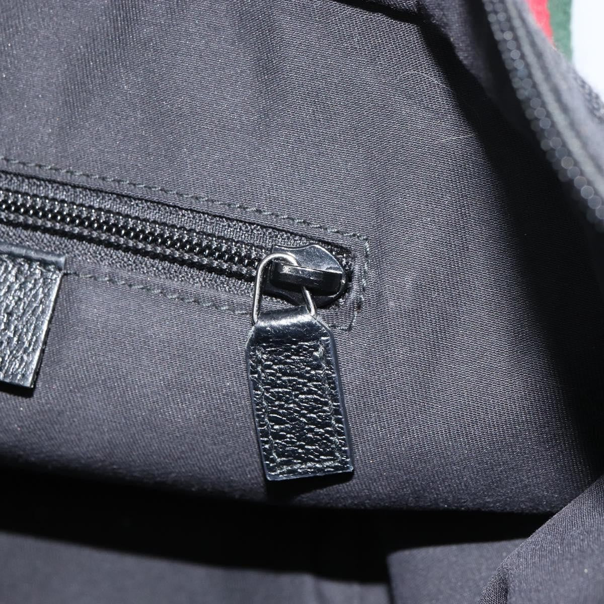 Gucci Web Zip Tote GG Canvas