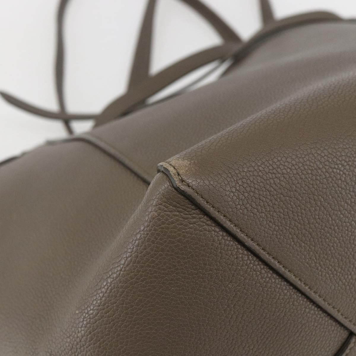 Celine Phantom Tie Cabas Tote Leather