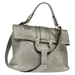 Bvlgari Leoni Top Handle Bag Leather