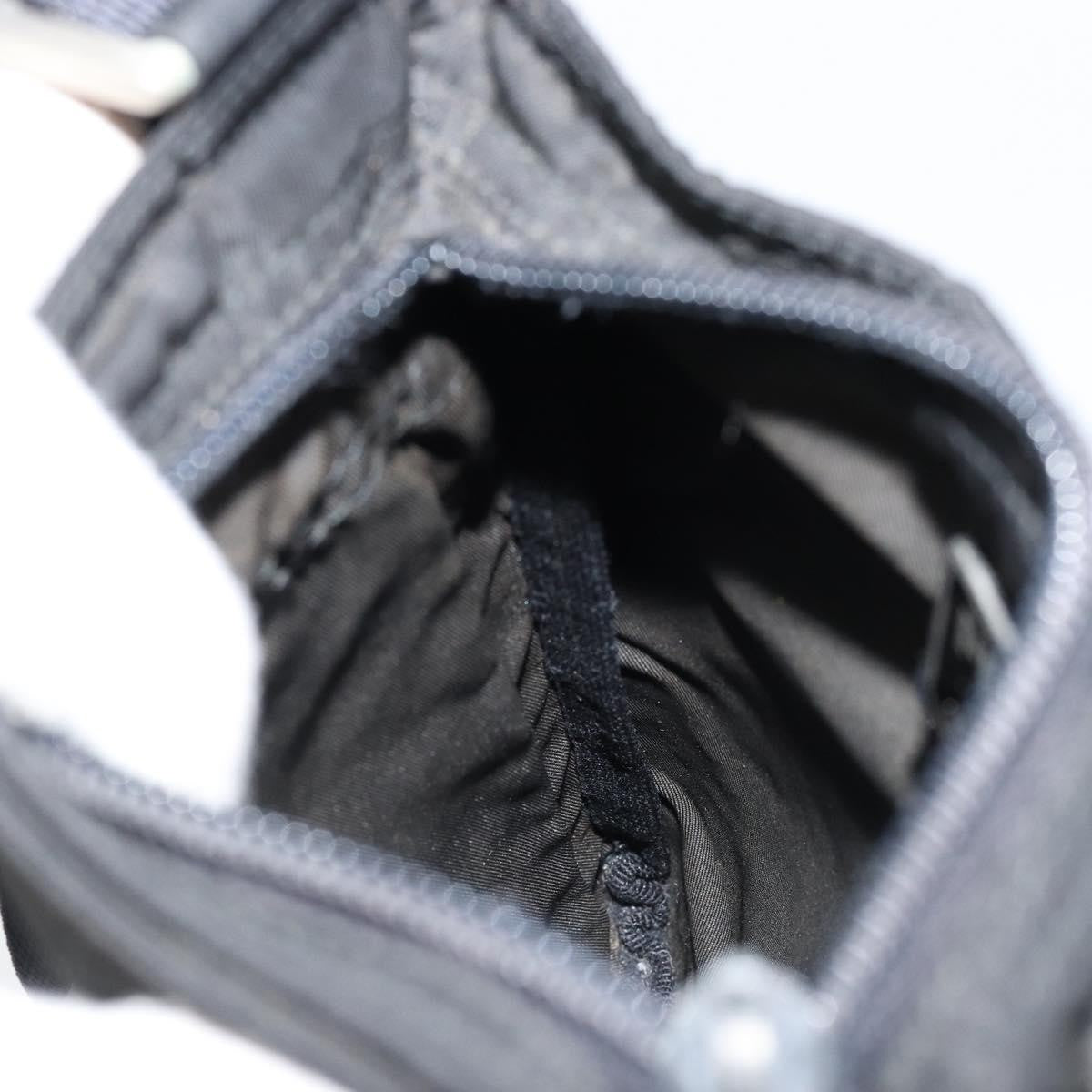 Prada Front Zip Convertible Flat Messenger Tessuto with Leather