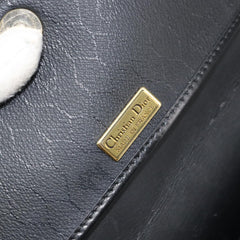 Christian Dior Vintage Honeycomb Flap Crossbody Bag Coated Canvas