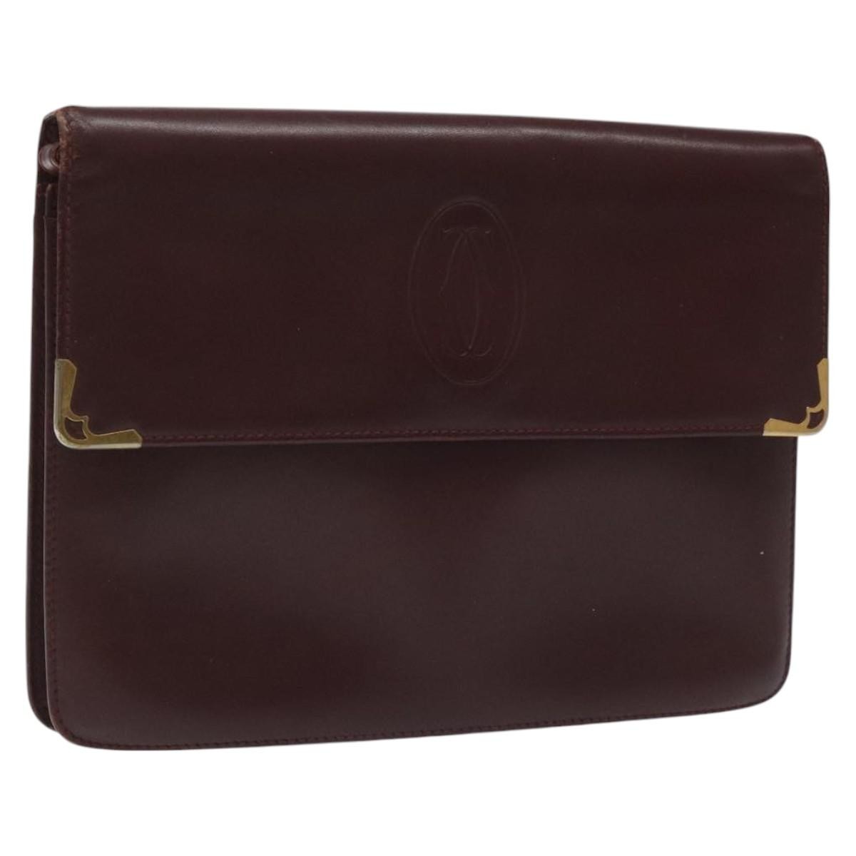 cartier Must de Cartier Clutch bag Leather