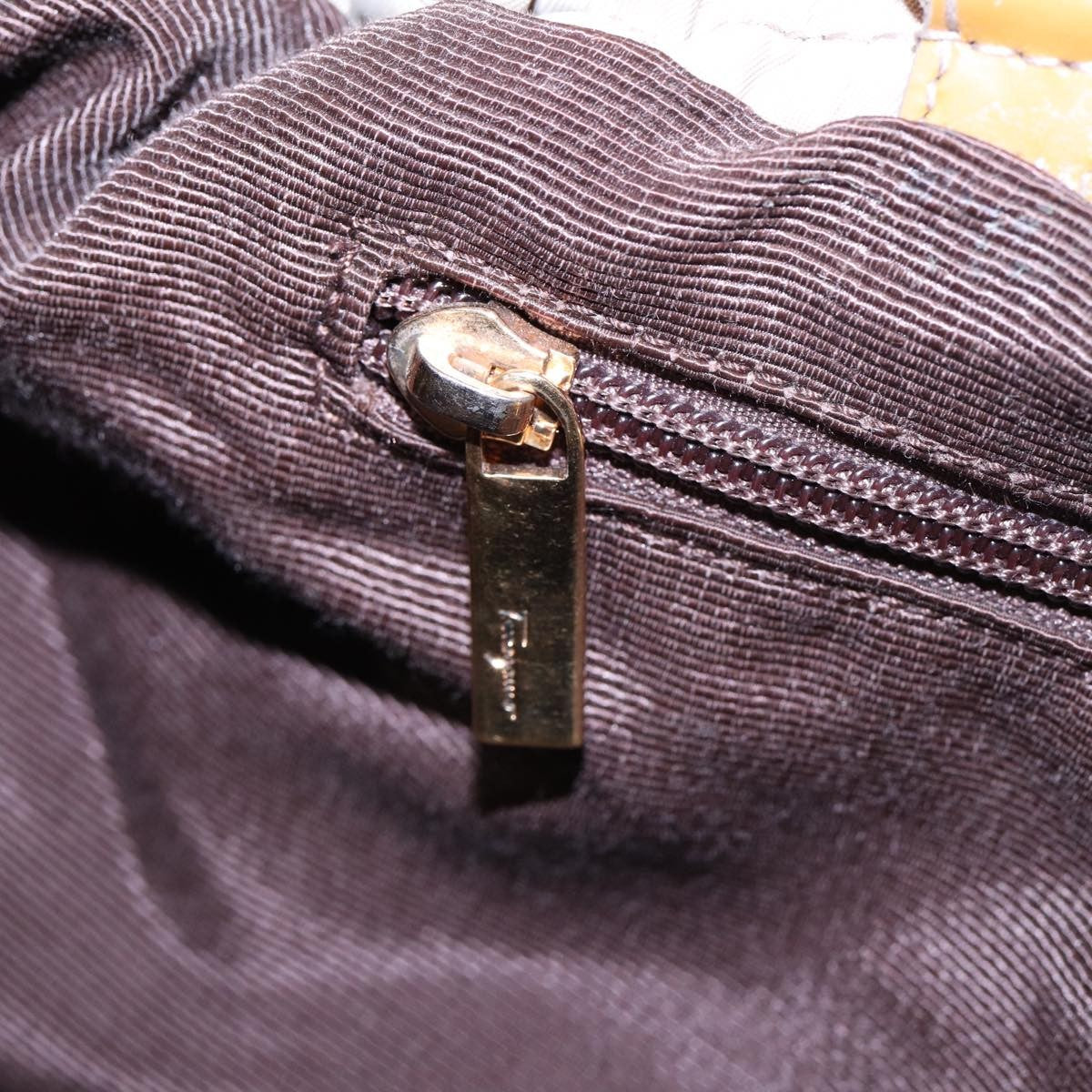 Salvatore Ferragamo Convertible Bow Satchel Nylon