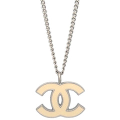 Chanel CC Pendant Necklace Metal