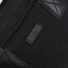 Gucci Web Zip Tote GG Canvas