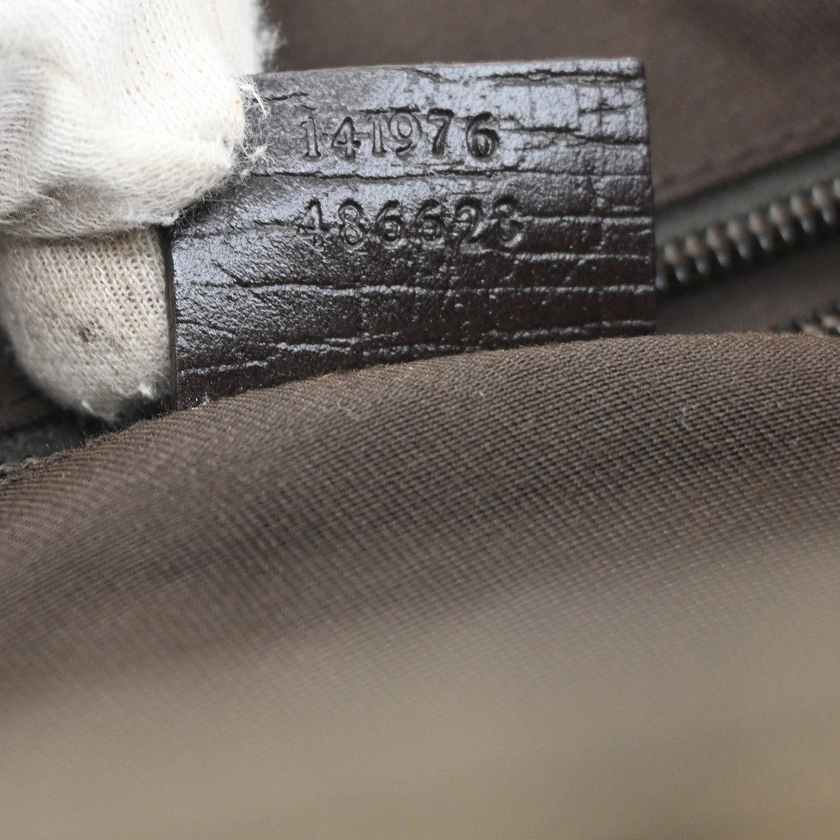 Gucci Belted Tote GG Coated Canvas