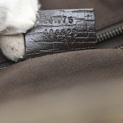 Gucci Belted Tote GG Coated Canvas