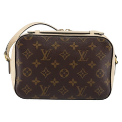 Louis Vuitton Saintonge Handbag Monogram Canvas with Leather