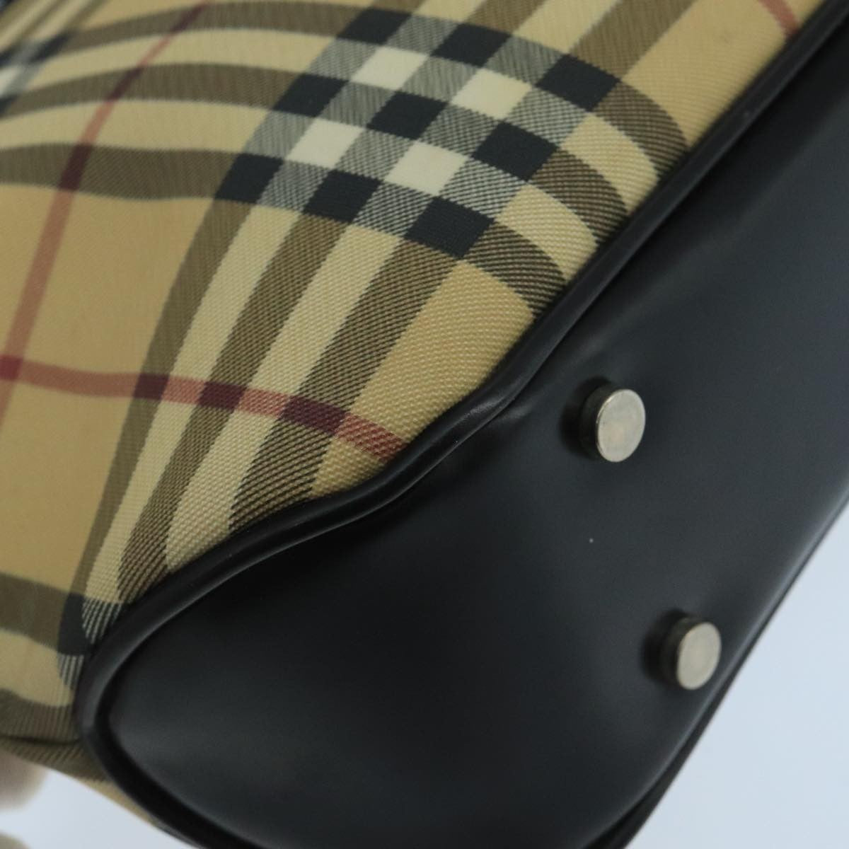 Burberry Nova Check Tote canvas check pattern