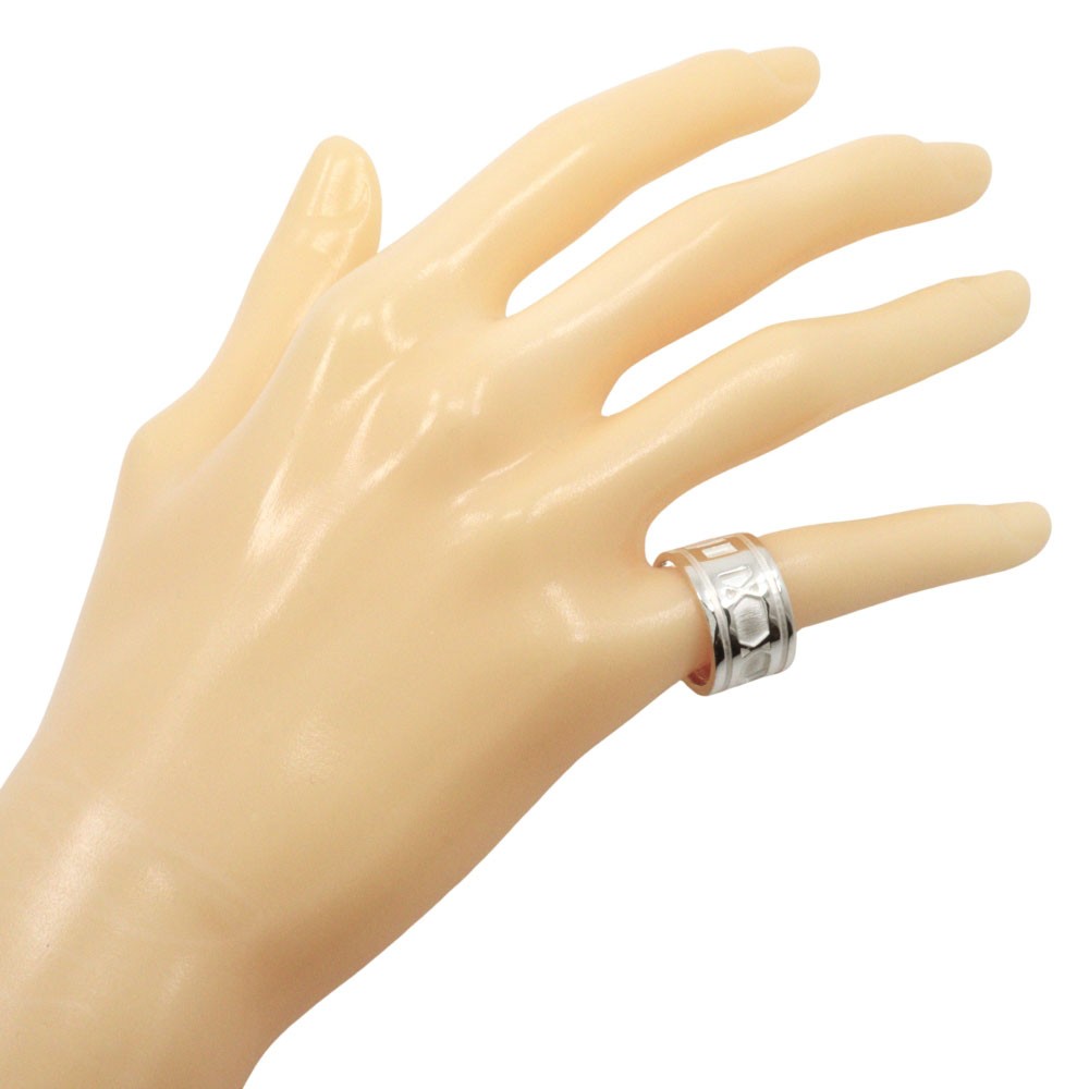 Tiffany & Co. Atlas X Closed Ring Silver 925