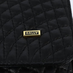 Bally Vintage Chain Shoulder Bag Quilted Leather