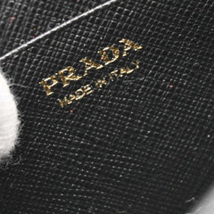 Prada Wristlet Wallet on Chain Saffiano Leather