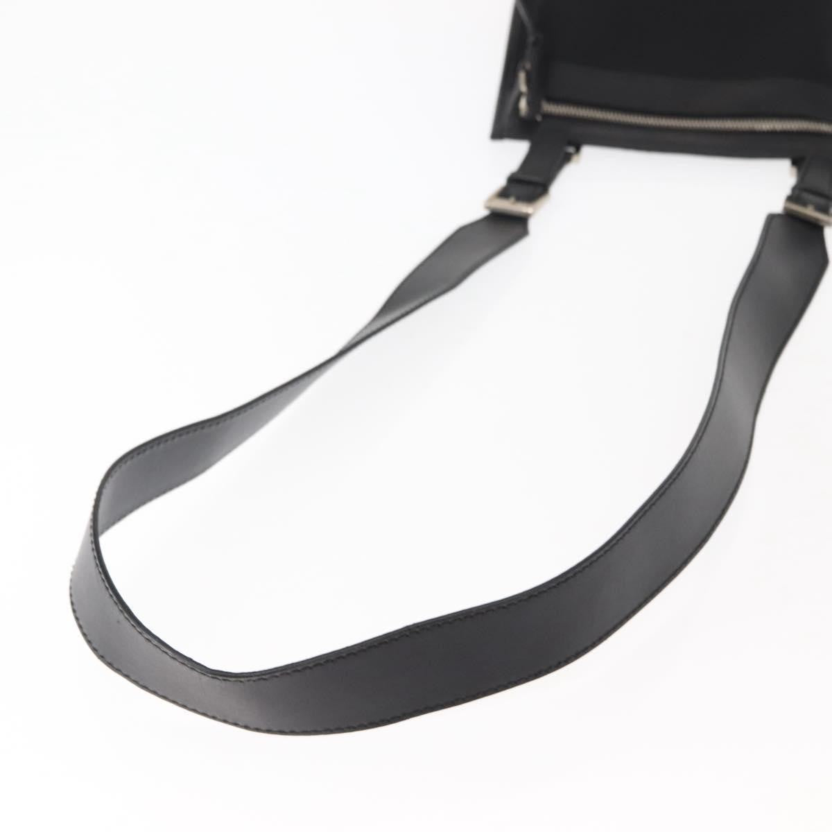 Gucci Vintage Flat Messenger Bag Nylon and Leather