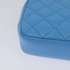 Versace Medusa Icon Front Slip Pocket Camera Bag Quilted Leather