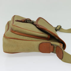 Burberry Front Pocket Messenger Bag Canvas