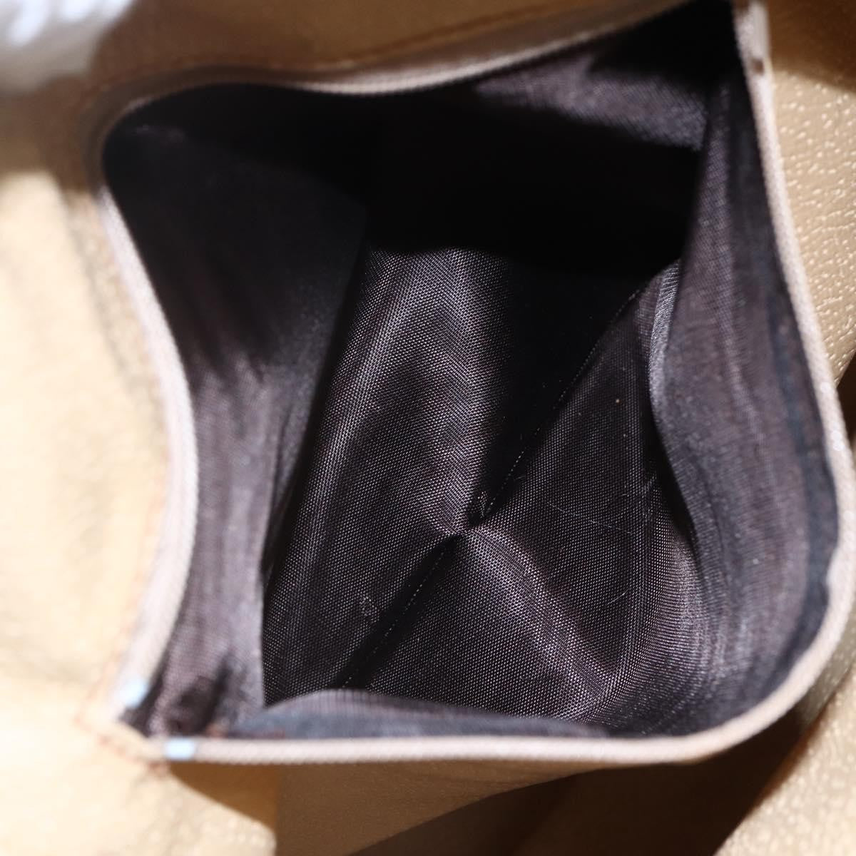 Gucci Front Pocket Messenger Bag GG Canvas with Leather