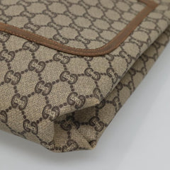 Gucci Vintage Web Strap Tote GG Coated Canvas