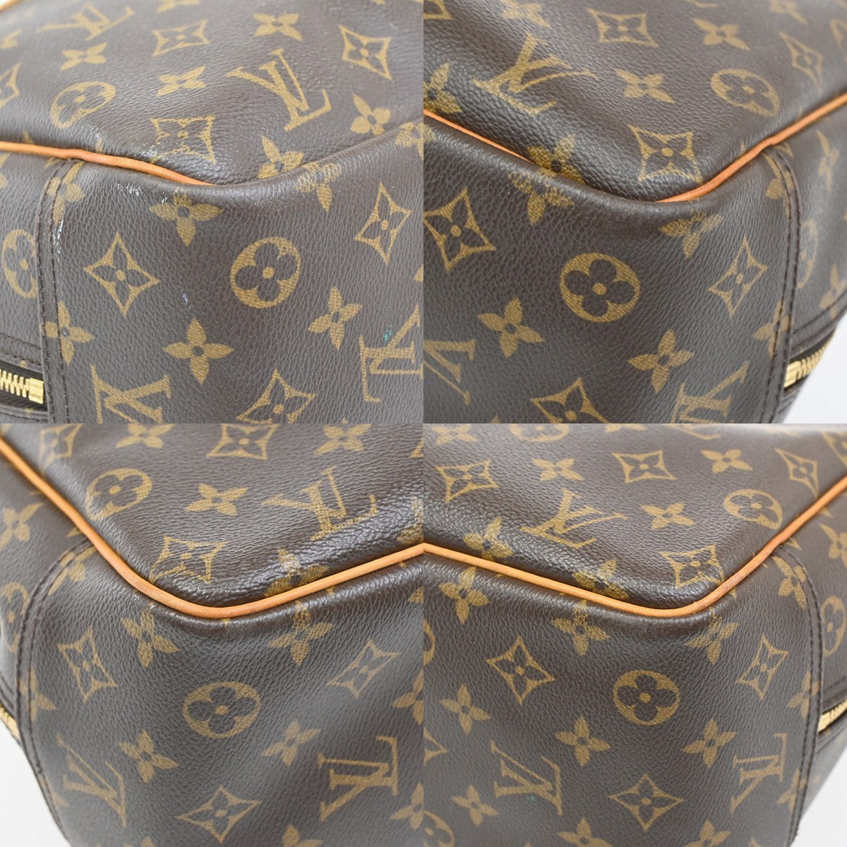 Louis Vuitton Deauville Handbag Monogram Canvas