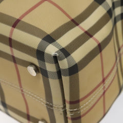 Burberry Nova Check Tote canvas check pattern