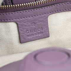 Gucci Bamboo Shopper Tote Leather