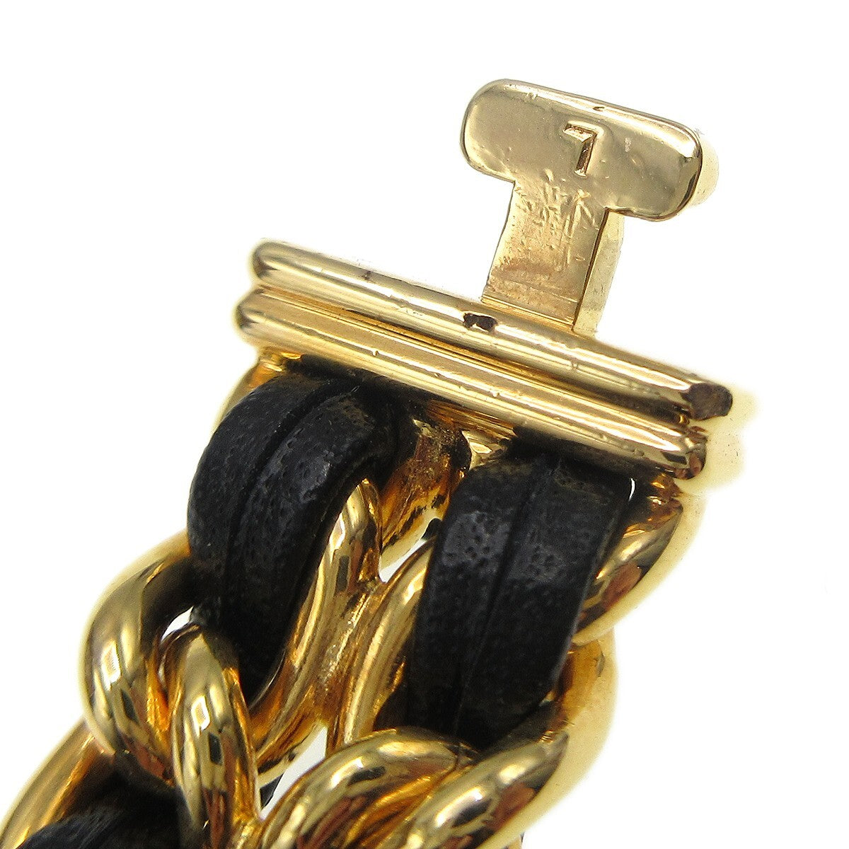 Chanel Premiere Rock Quartz Watch Plated Metal and Leather