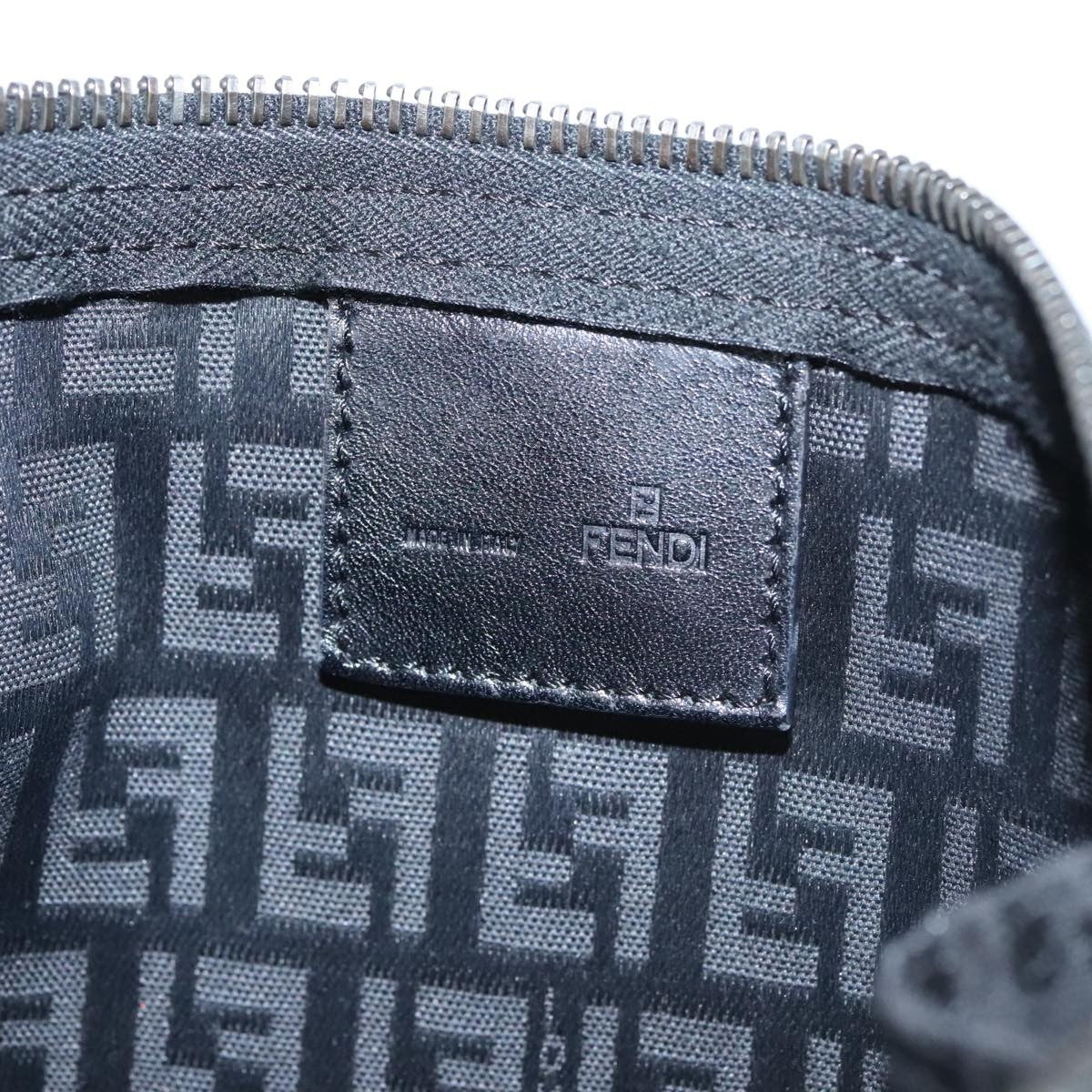 Fendi FF Logo Pouch Canvas