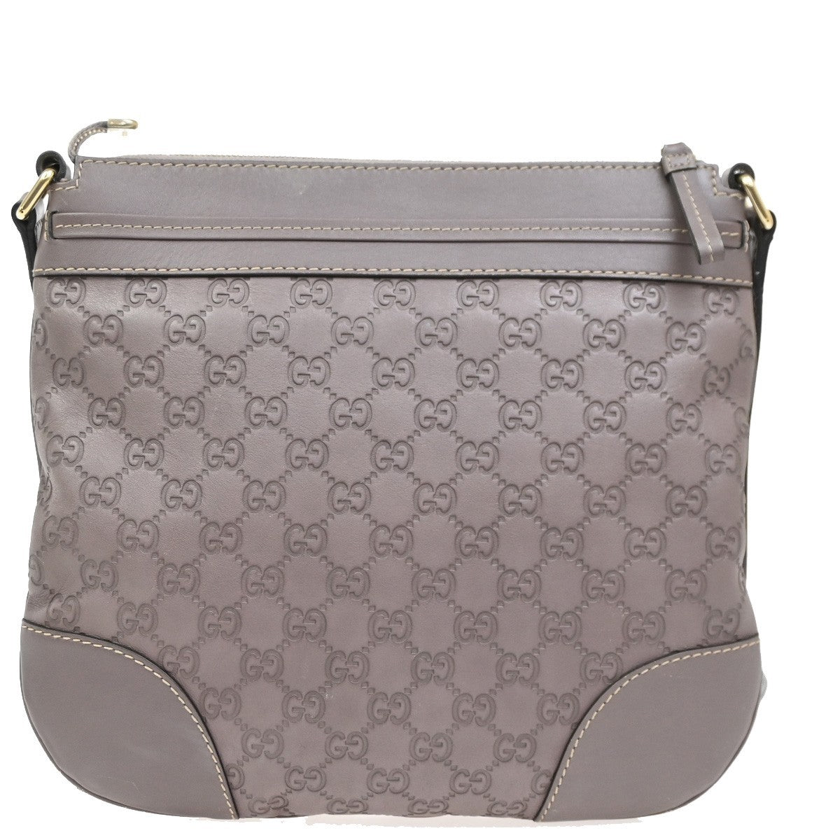 Gucci Mayfair Messenger Bag Guccissima Leather