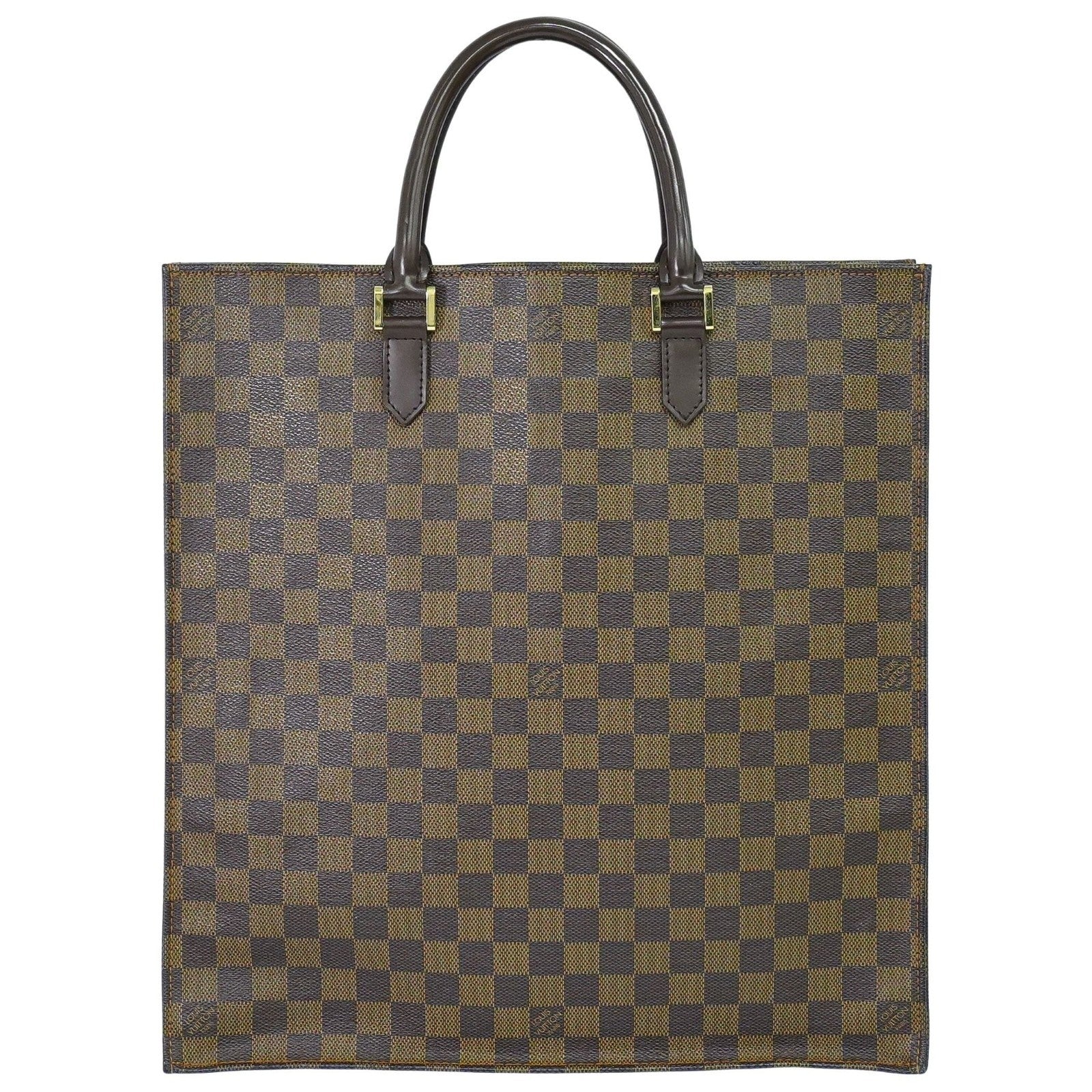 Louis Vuitton Sac Plat Bag Monogram Canvas