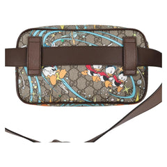 Gucci Disney Donald Duck Belt Bag Printed GG Coated Canvas
