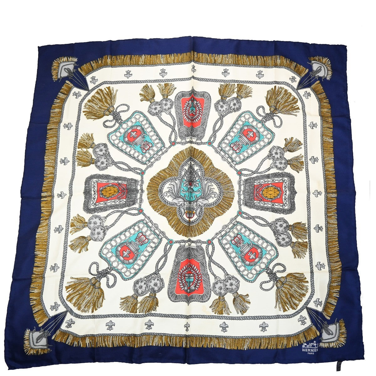 Hermes Carré 90 Silk multicolor