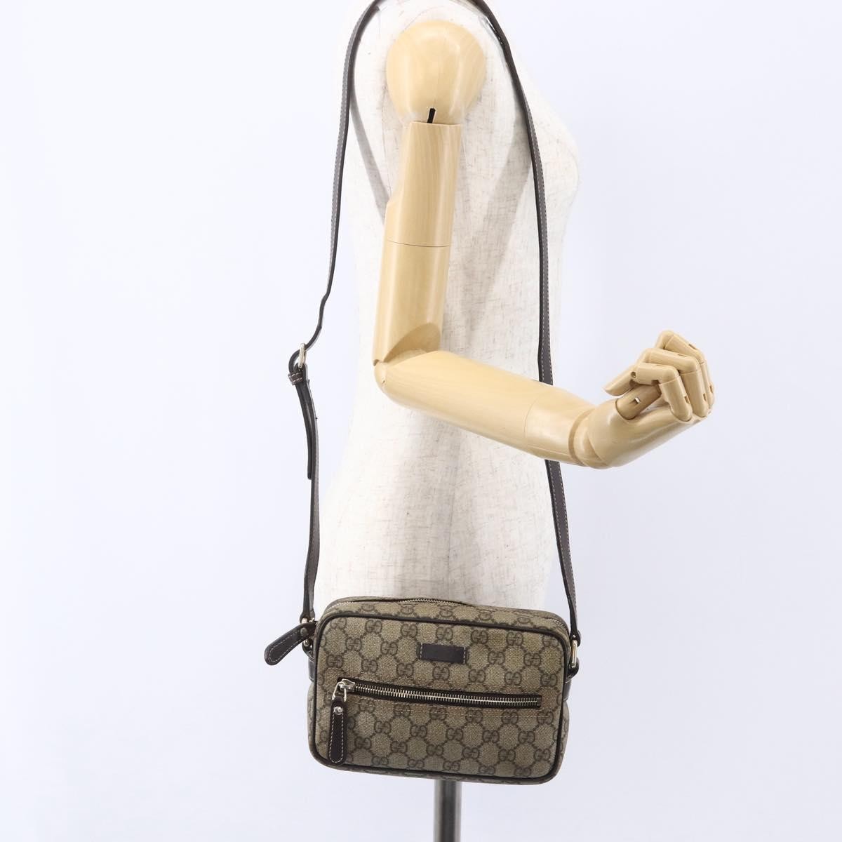 Gucci Front Zip Crossbody GG Canvas