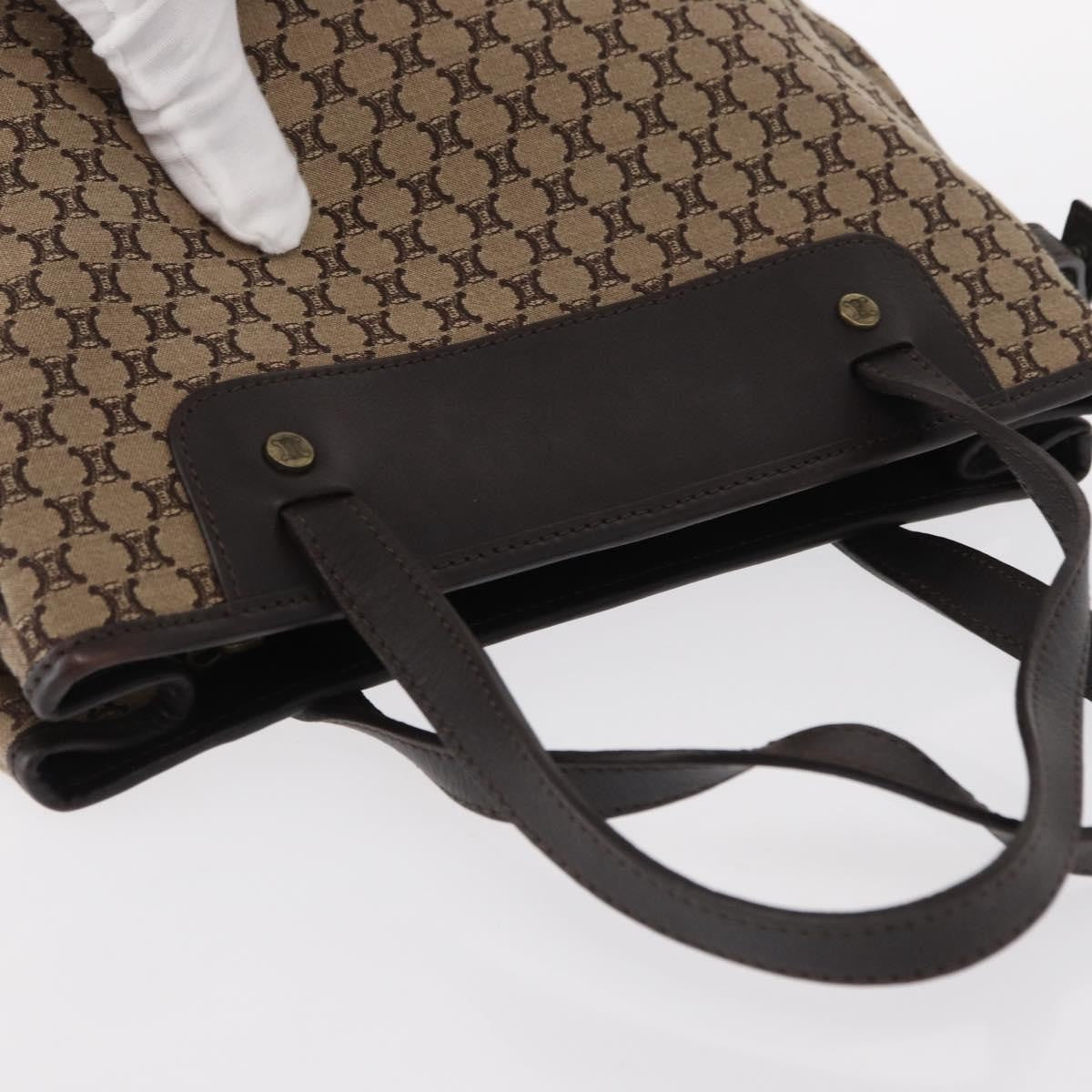 Celine Vintage Macadam Handbag Canvas