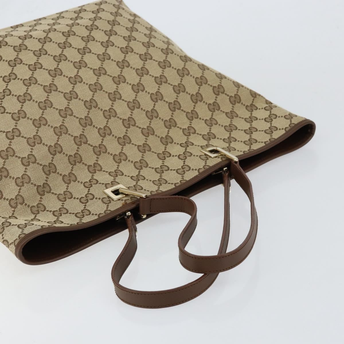 Gucci Vintage Bucket Shopping Tote GG Canvas