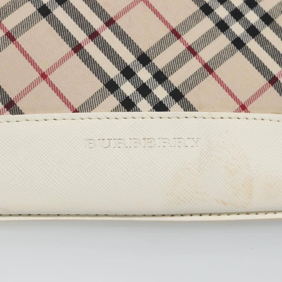 Burberry Zip Crossbody Bag Canvas