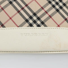 Burberry Zip Crossbody Bag Canvas