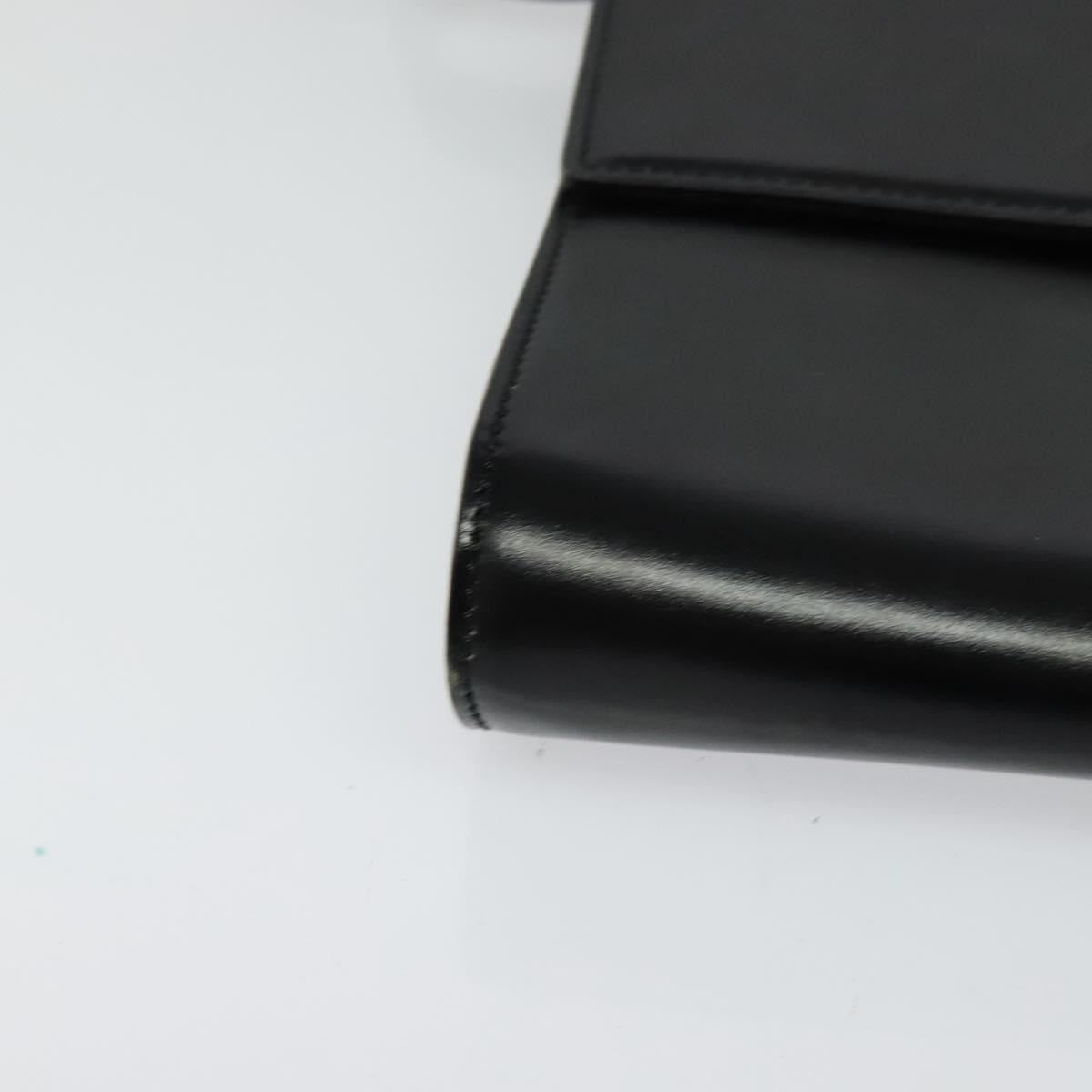 Celine Vintage Circle Logo Crossbody Bag Leather