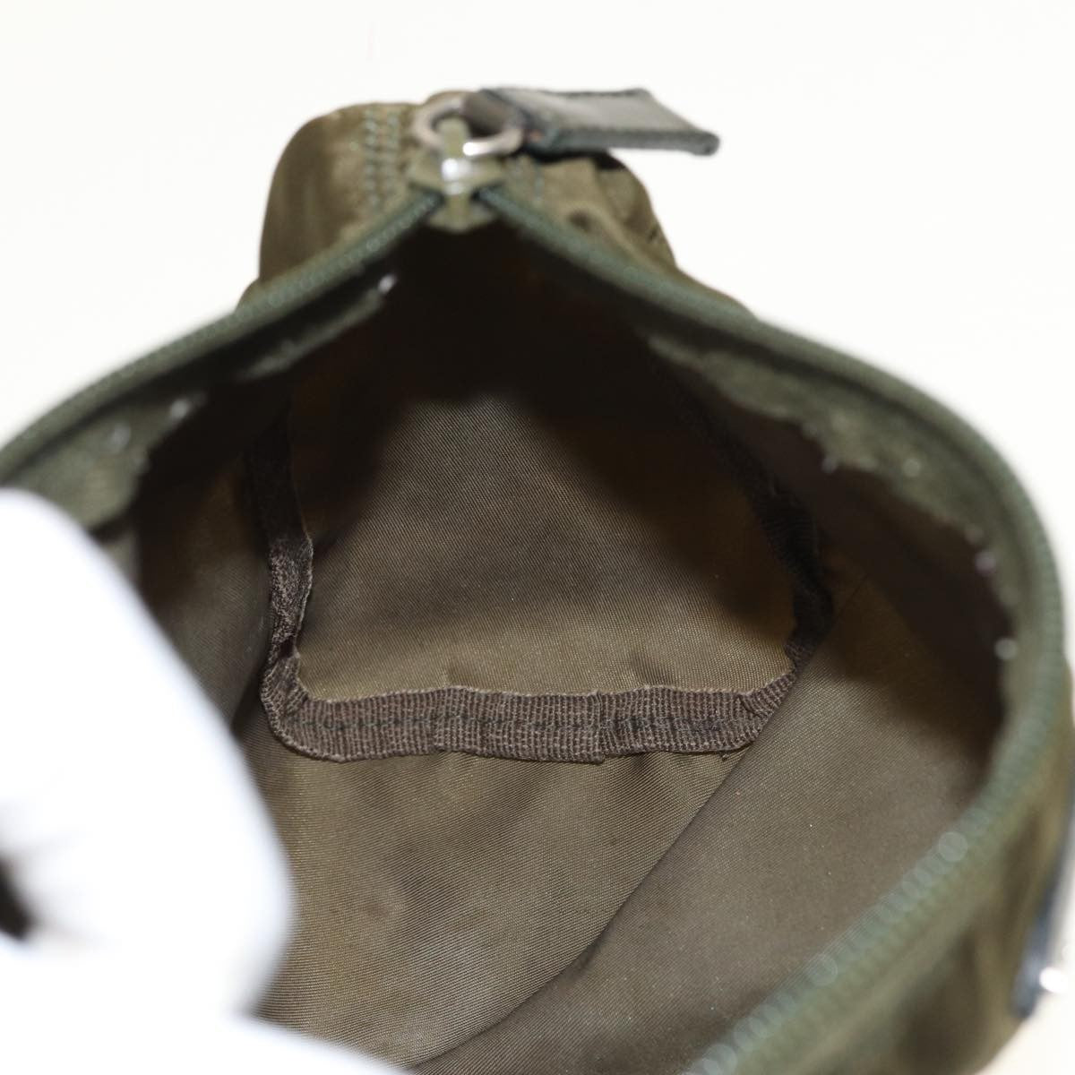 Prada Zip Around Pouch Tessuto