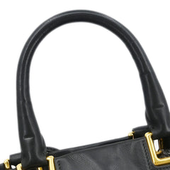 Prada Convertible Bow Tote Soft Calf