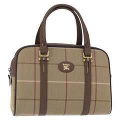 Burberry Nova check boston bag Canvas