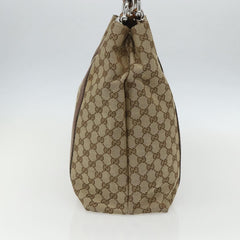 Gucci Bamboo Bar Tote GG Canvas