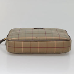 Burberry Nova check Pochette Canvas