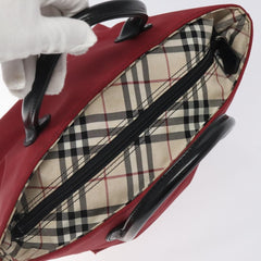 Burberry Nova Check Tote Nylon