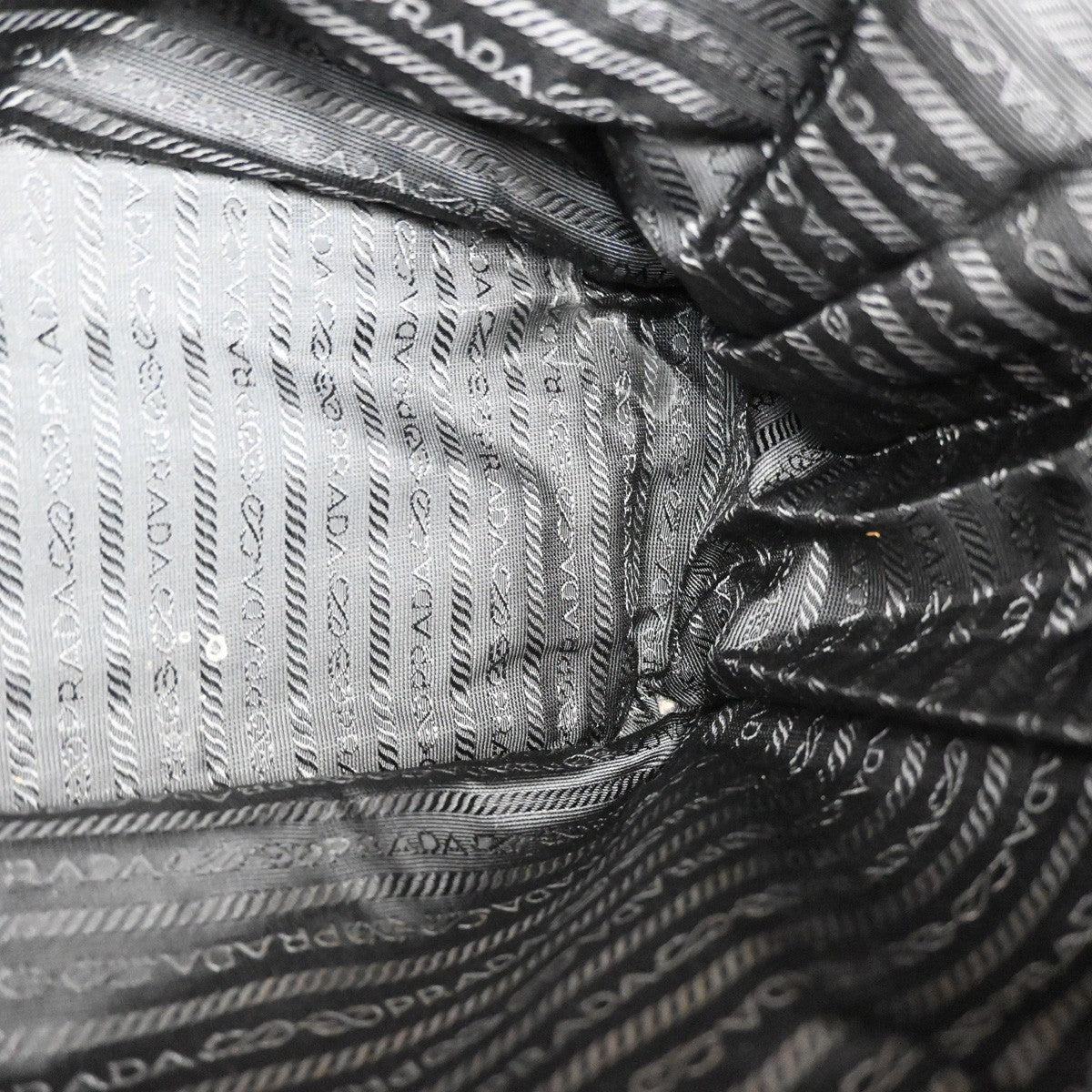 Prada Expandable Front Zip Boston Bag Tessuto