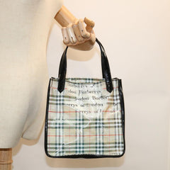 Burberry Nova Check Handbag Nylon