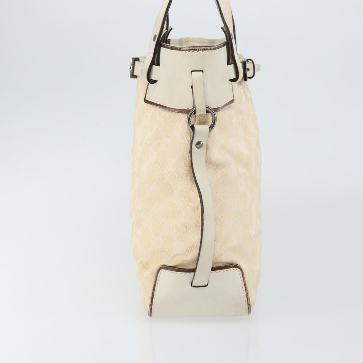 Gucci Belted Bucket Tote GG Canvas with Leather