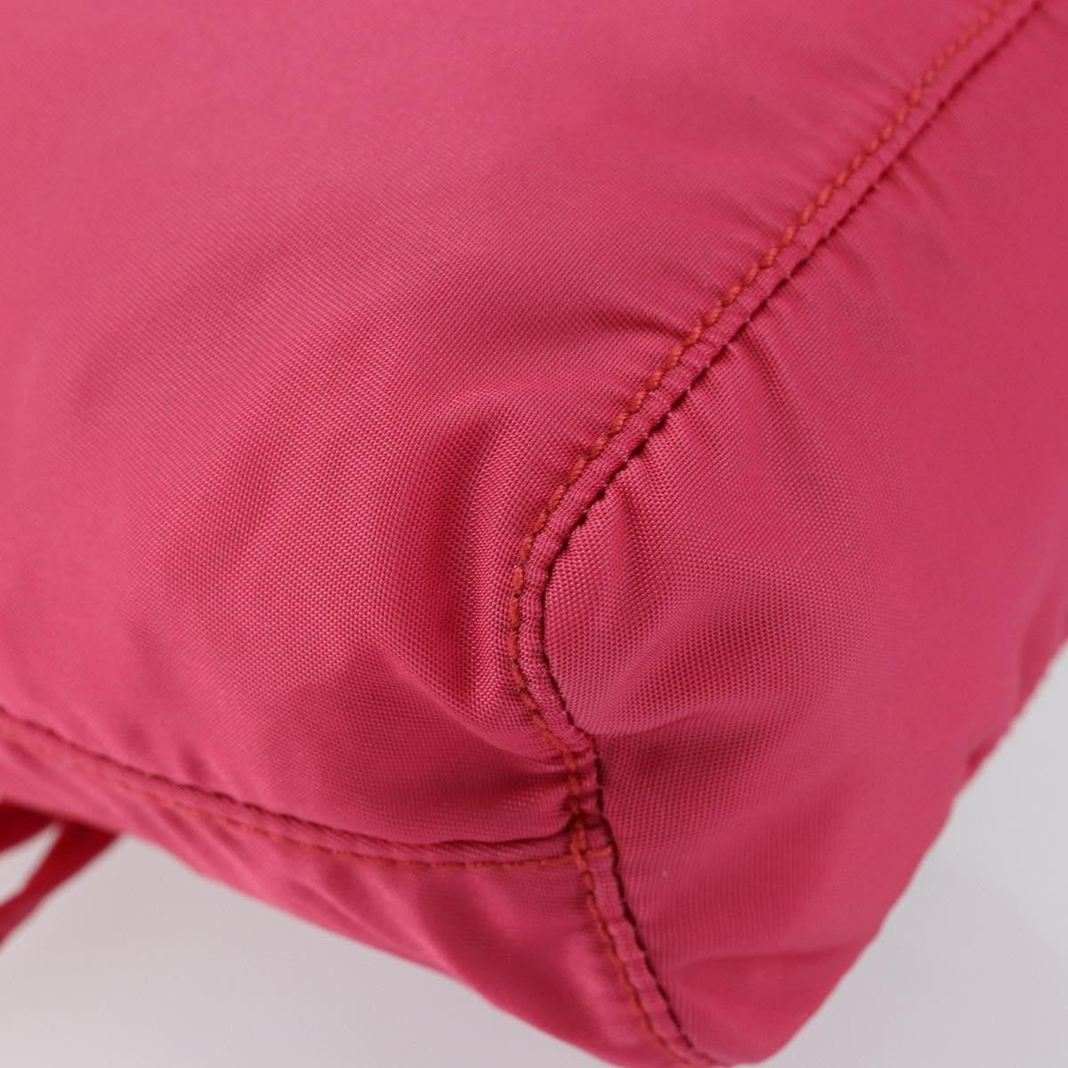 Prada Drawstring Wristlet Bucket Bag Tessuto