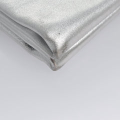 Prada Double Turn Lock Shoulder Bag Leather