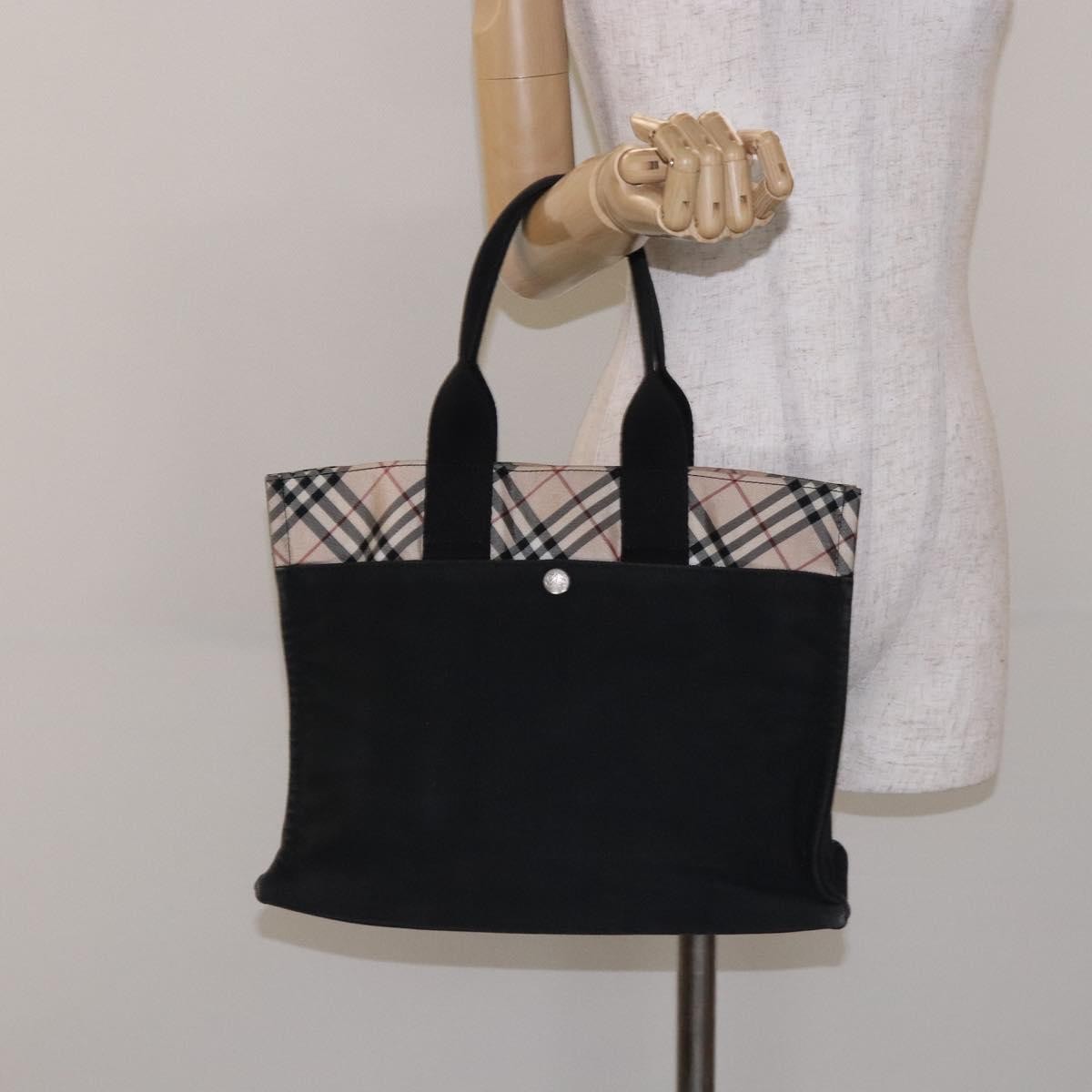 Burberry Nova Check Tote canvas check pattern